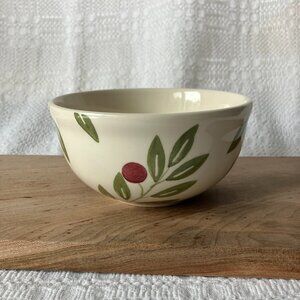 Crate & Barrel Cranberry Collection Cereal / Soup Bowl, 6”, Excellent Condition